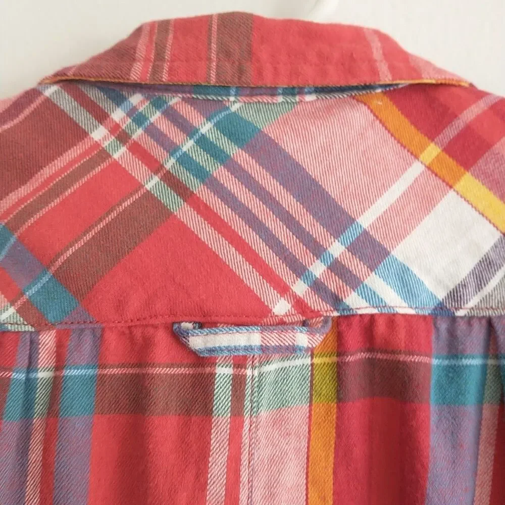 Ralph Lauren Overall Onepiece Baby Boy 9M Plaid Striped Cotton Button Logo 2xLot